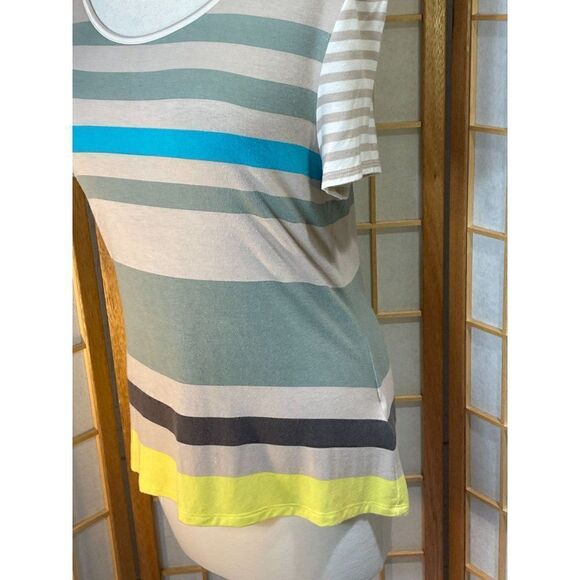 Lapis XL Lightweight Striped Top - Picture 12 of 13